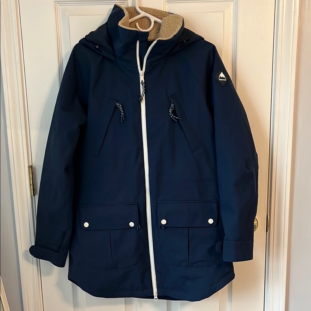 Navy Burton Snowboard Jacket